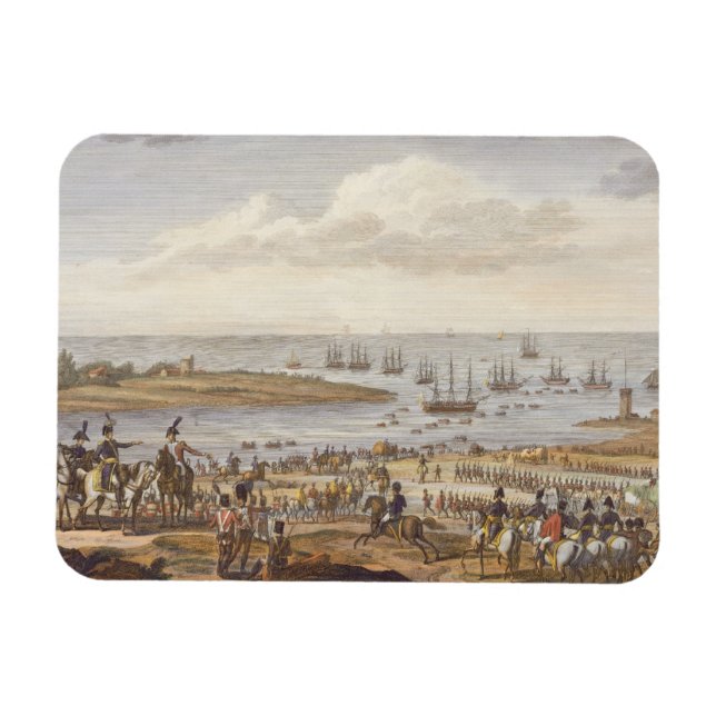 Magnet Flexible L'Embarquement des Anglais en Hollande, 30 Nove (Horizontal)
