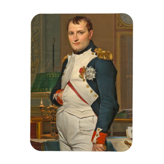 Magnet Flexible L'empereur Napoléon dans son étude aux Tuileries (Vertical)