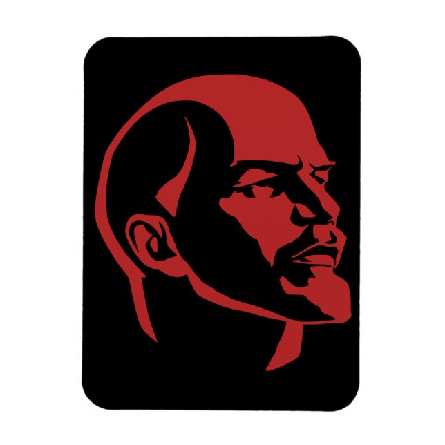 Magnet Flexible Lenin, USSR, CCCP, Soviet Union, Communism (Vertical)