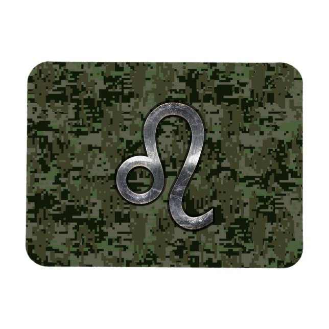 Magnet Flexible Léo Zodiac Connexion Camouflage numérique vert (Horizontal)