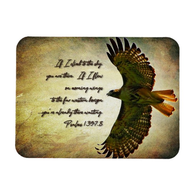 Magnet Flexible Les ailes de l'inspiration matinale (Horizontal)