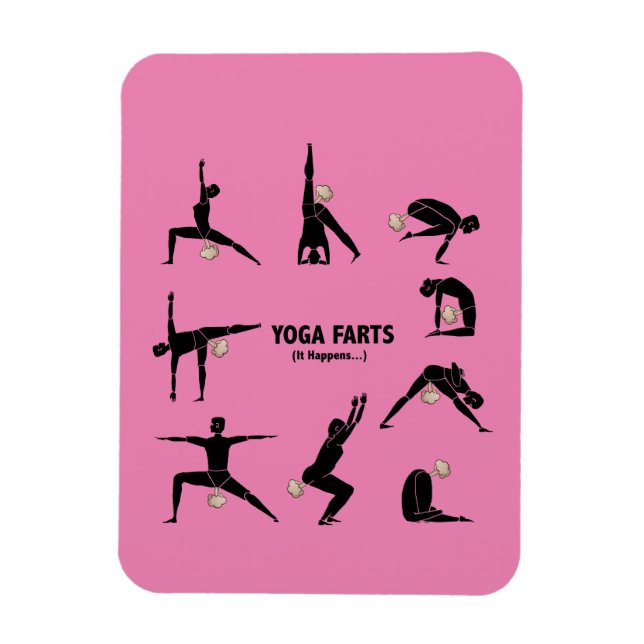 Magnet Flexible Les arts du yoga (Vertical)