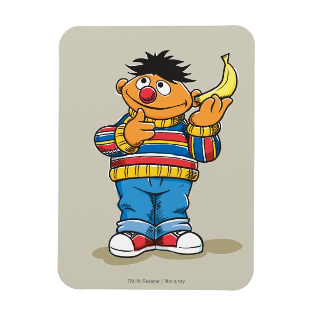Magnet Flexible Les bananes d'Ernie (Vertical)