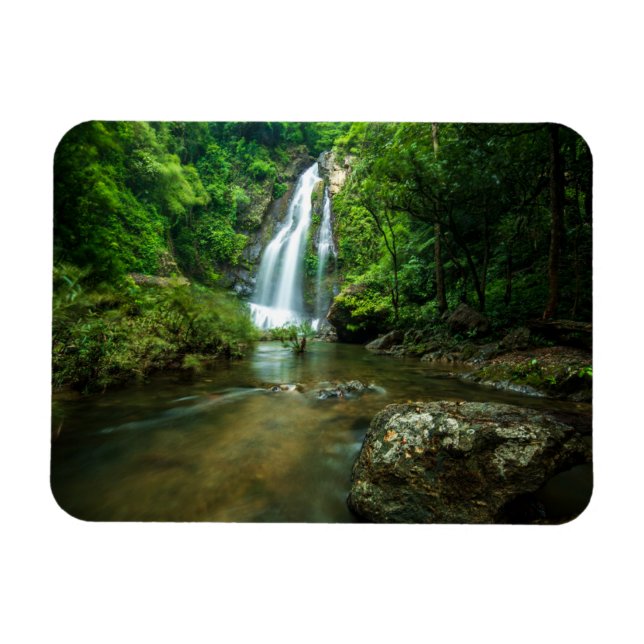 Magnet Flexible Les cascades | Cascade de Tamnung, Phuket Thaïland (Horizontal)