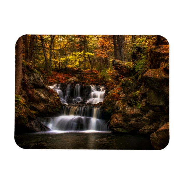 Magnet Flexible Les cascades | Connecticut Nouvelle-Angleterre (Horizontal)