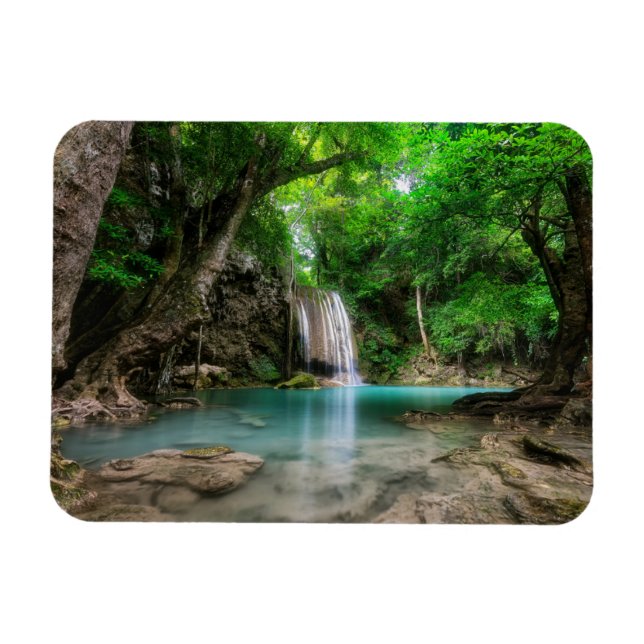 Magnet Flexible Les cascades | Kanchanaburi, Thaïlande (Horizontal)