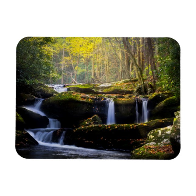 Magnet Flexible Les cascades | Parc national de Great Smoky Mounta (Horizontal)