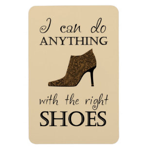 Magnet Flexible Les chaussures de droite