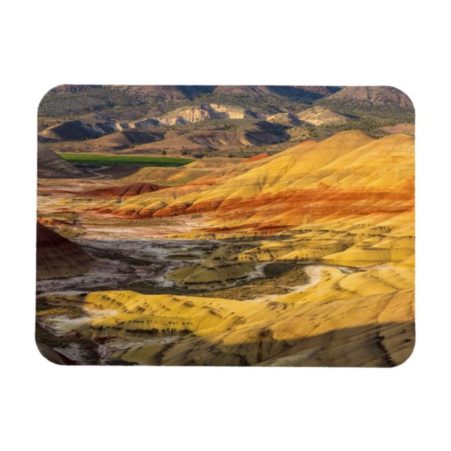 Magnet Flexible Les Collines Peintes Dans Les Lits Fossiles Du Jou (Horizontal)