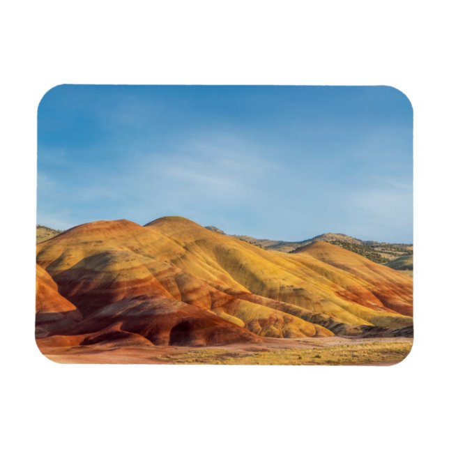Magnet Flexible Les Collines Peintes Dans Les Lits Fossiles Du Jou (Horizontal)