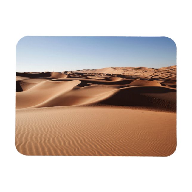 Magnet Flexible Les déserts | Dunes de sable des Émirats arabes un (Horizontal)