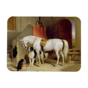 Magnet Flexible Les Favoris de Prince George (huile sur toile)