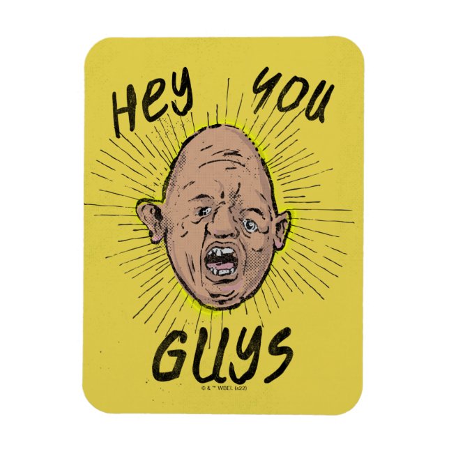 Magnet Flexible Les Goonies Sloth Doodle "Hey les gars" (Vertical)