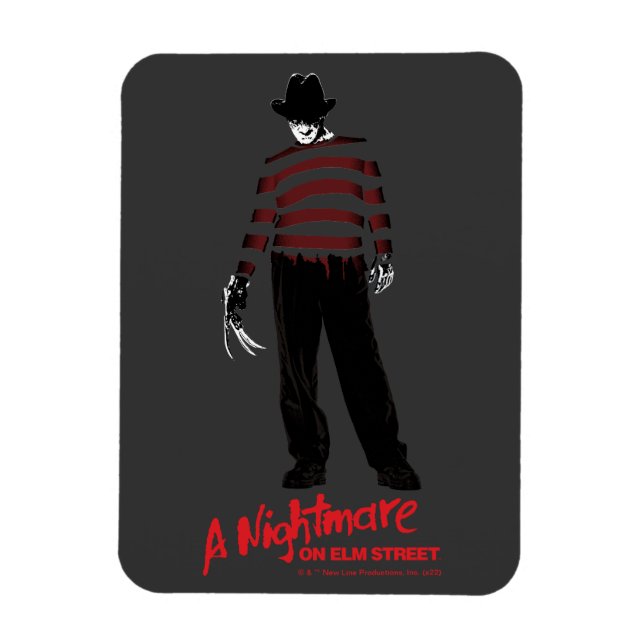 Magnet Flexible Les Griffes de la nuit | Freddy Krueger (Vertical)