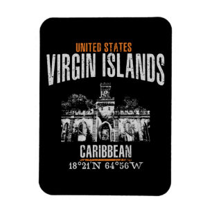 Magnet Flexible Les Îles Vierges