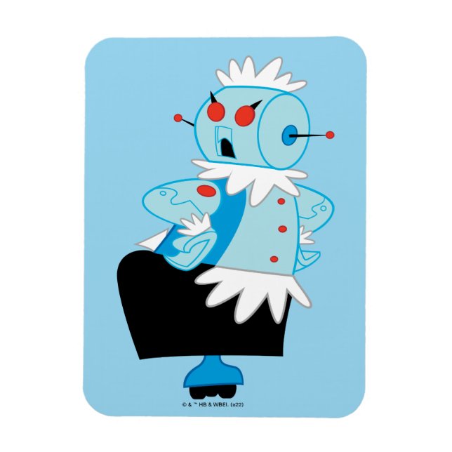 Magnet Flexible Les Jestons | Rosie le robot (Vertical)