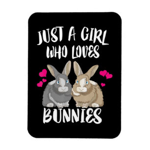 Magnet Flexible Les Loves Bunnies de Just Girl   Bunny