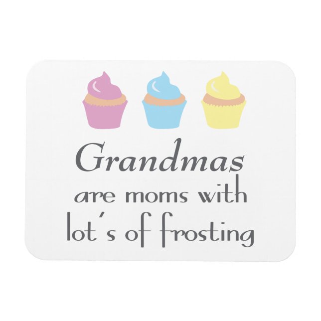 Magnet Flexible Les mamans sont des mamans avec beaucoup de givrag (Horizontal)