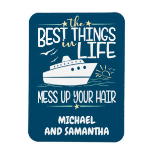Magnet Flexible Les meilleures choses de la vie Mess up your Hair