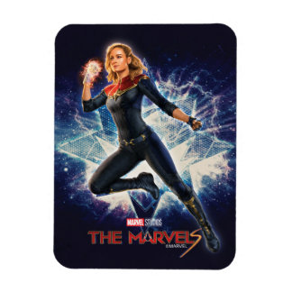 Magnet Flexible Les merveilles Capitaine Marvel Star Graphisme