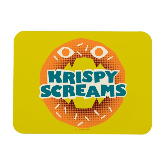 Magnet Flexible Les monstres au travail | Cri Krispy (Horizontal)