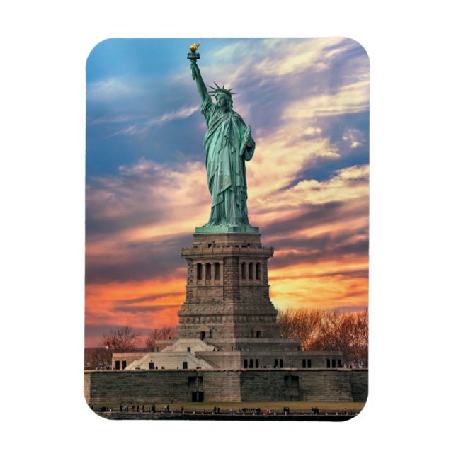 Magnet Flexible Les monuments | La statue de la liberté (Vertical)