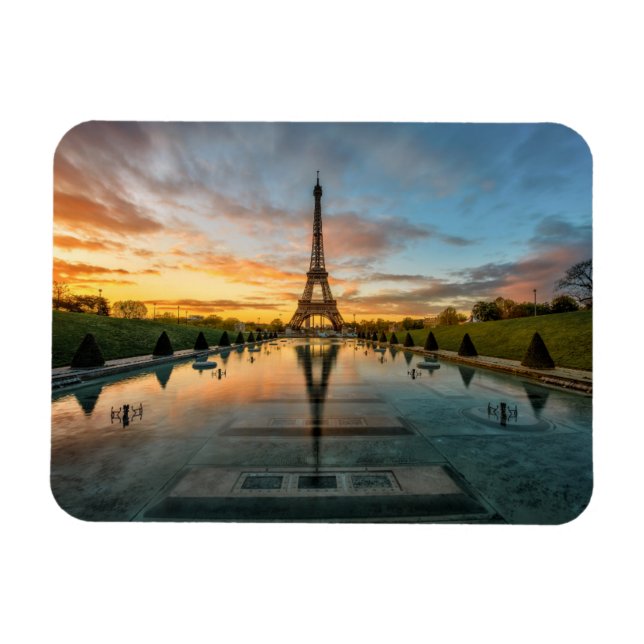 Magnet Flexible Les monuments | Tour Eiffel (Horizontal)