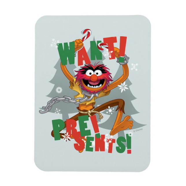 Magnet Flexible Les Muppets | Présents désirés (Vertical)