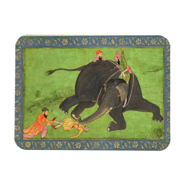 Magnet Flexible Les participants secourent un homme déchu d'une el (Horizontal)