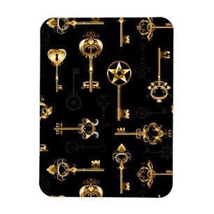 Magnet Flexible Les Patters de Seamless avec Golden Keys