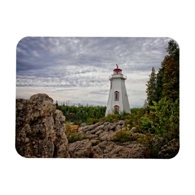 Magnet Flexible Les phares | Big Tub Harbour Tobermory Ontario (Horizontal)