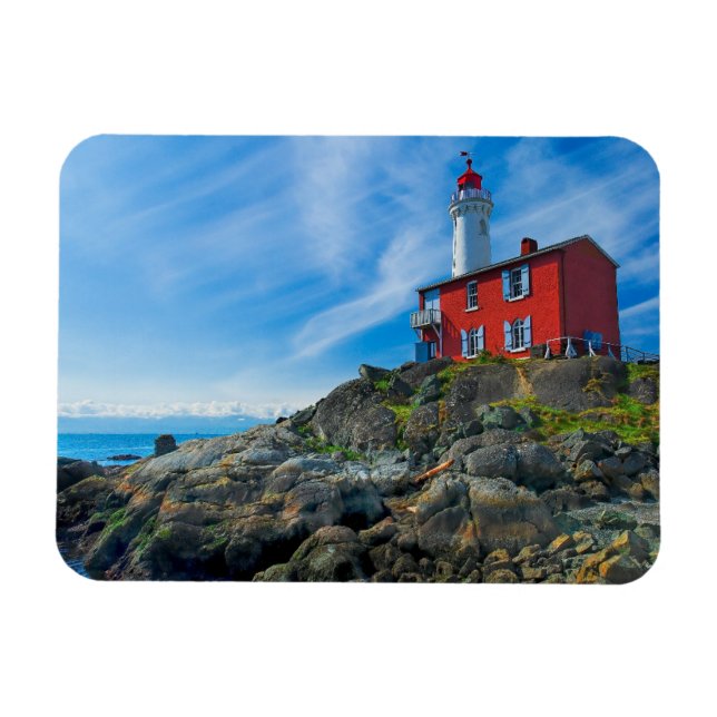 Magnet Flexible Les phares | Victoria Harbour Vancouver Island (Horizontal)
