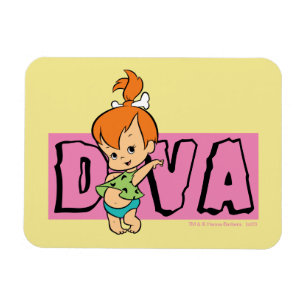 Magnet Flexible Les Pierrafeu  Galets - Petit Diva