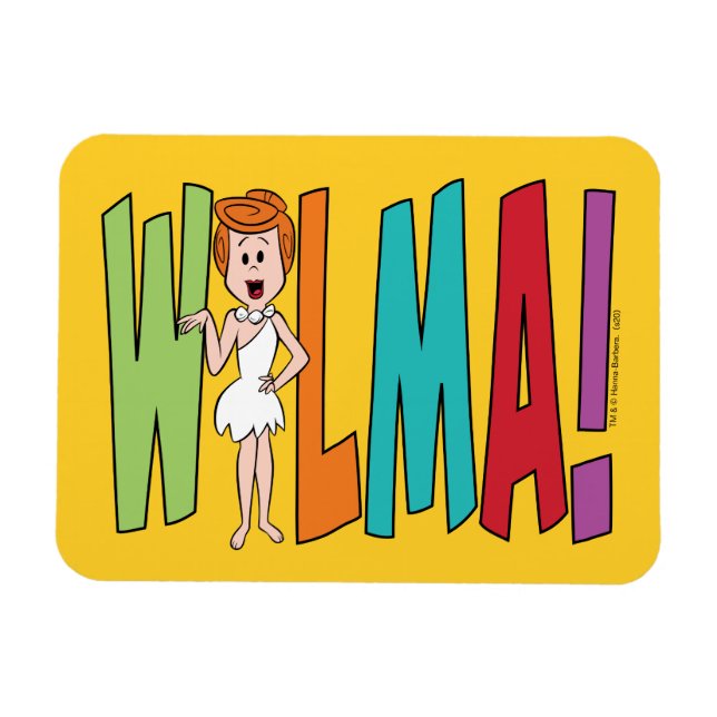 Magnet Flexible Les Pierrafeu | WILMA ! (Horizontal)