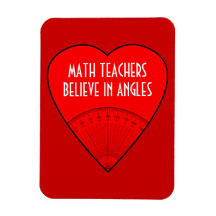 Magnet Flexible Les professeurs de maths croient aux angles