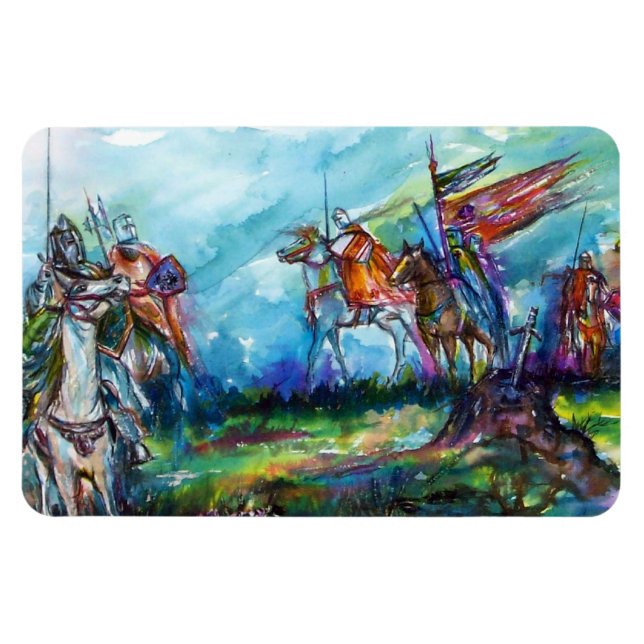 MAGNET FLEXIBLE LES RIDERS DANS LA TEMPÊTE (Horizontal)