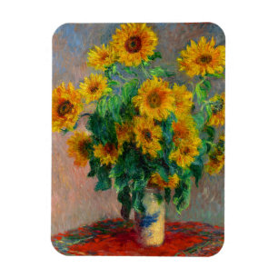Magnet Flexible Les tournesols Monet