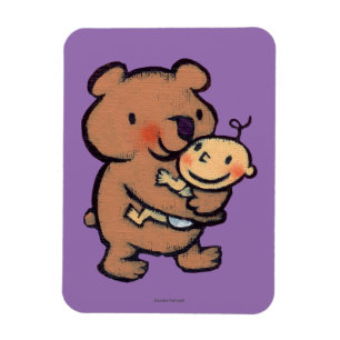 Magnet Flexible Leslie Patricelli Big Brown Bear Hug