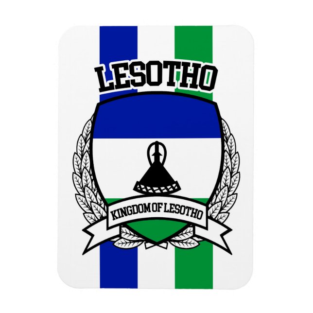 Magnet Flexible Lesotho (Vertical)