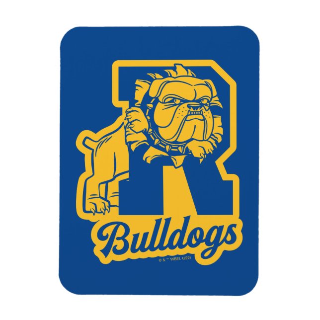 Magnet Flexible Letterman Riverdale Bulldogs (Vertical)