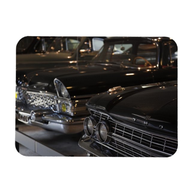 Magnet Flexible Lettonie, Riga, Riga Motor Museum, voitures de (Horizontal)