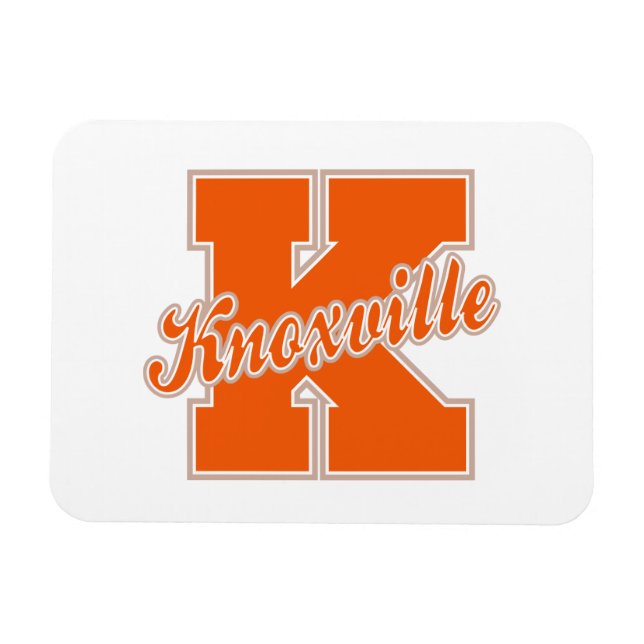 Magnet Flexible Lettre Knoxville (Horizontal)