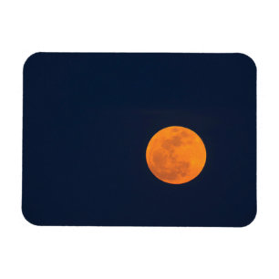 Magnet Flexible Lever de lune de la Super Lune Savannah, Géorgie