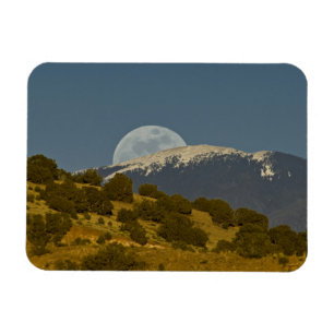 Magnet Flexible Lever de lune sur les montagnes Sangre de Cristo,