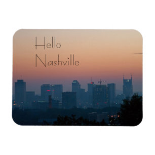 Magnet Flexible Lever de soleil de ville de Nashville