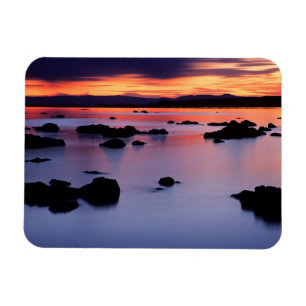 Magnet Flexible Lever du soleil au point noir du lac Mono