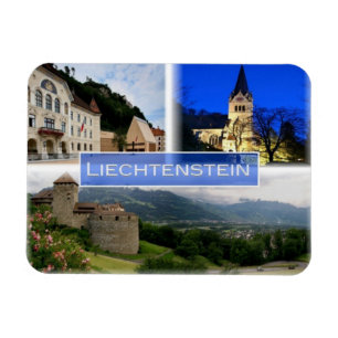 Magnet Flexible LI Liechtenstein - Vaduz - Parlement