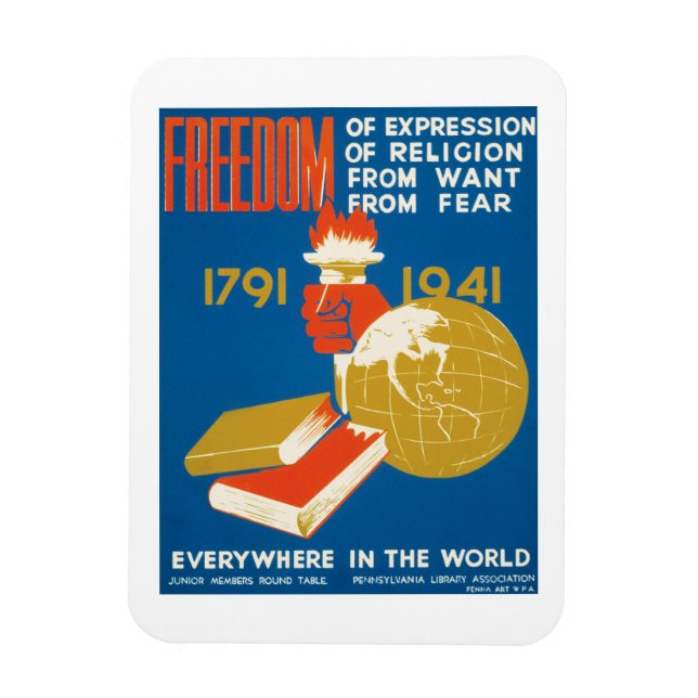 Magnet Flexible Liberté d'expression (Vertical)