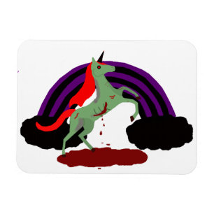 Magnet Flexible Licorne de zombi