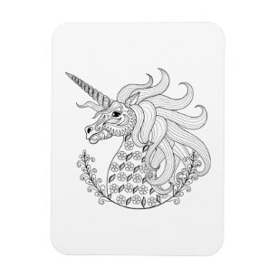 Magnet Flexible Licorne inspirée